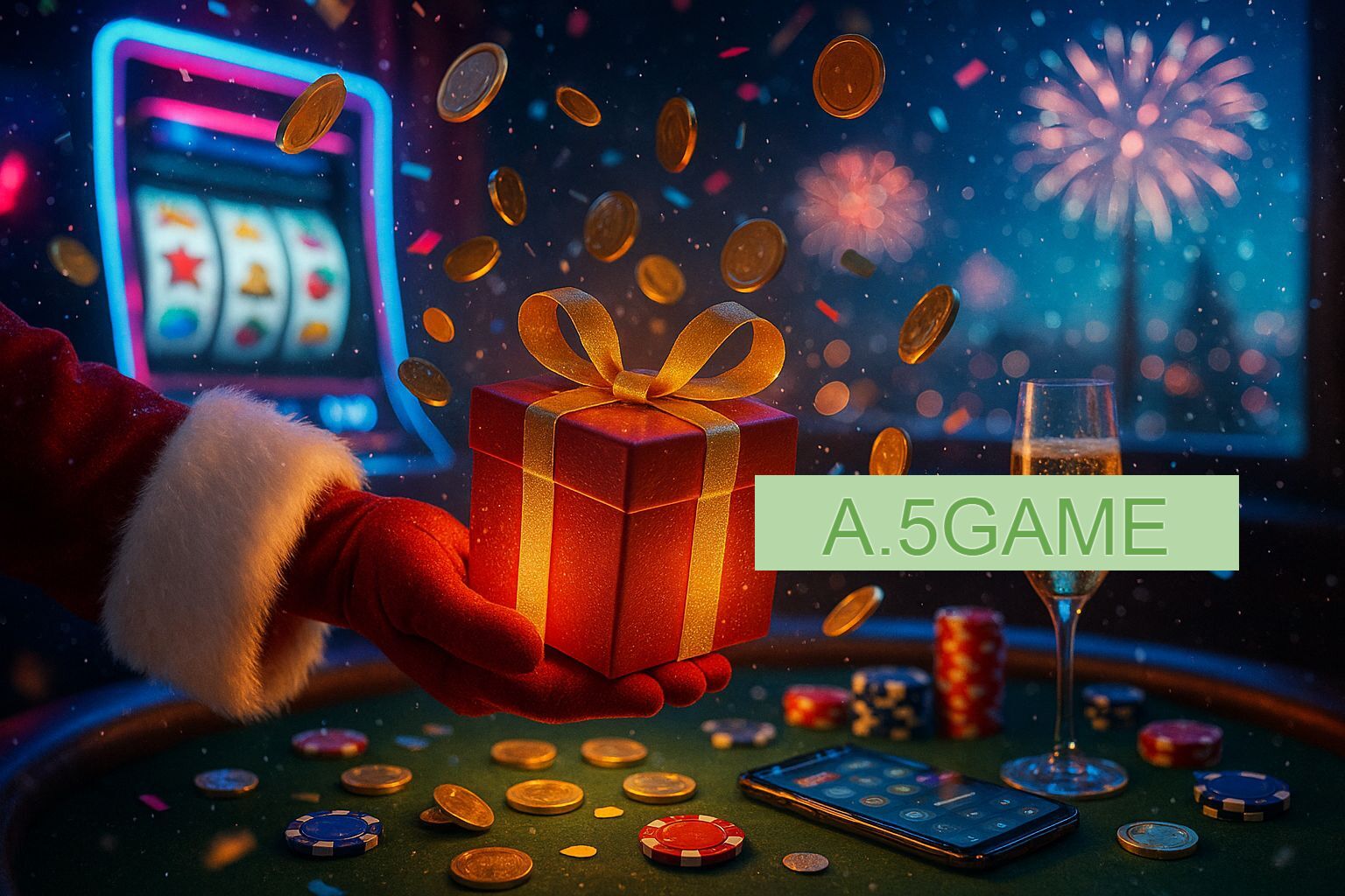 Promoções de Ano Novo no A5GAME